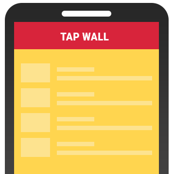 tap-wall